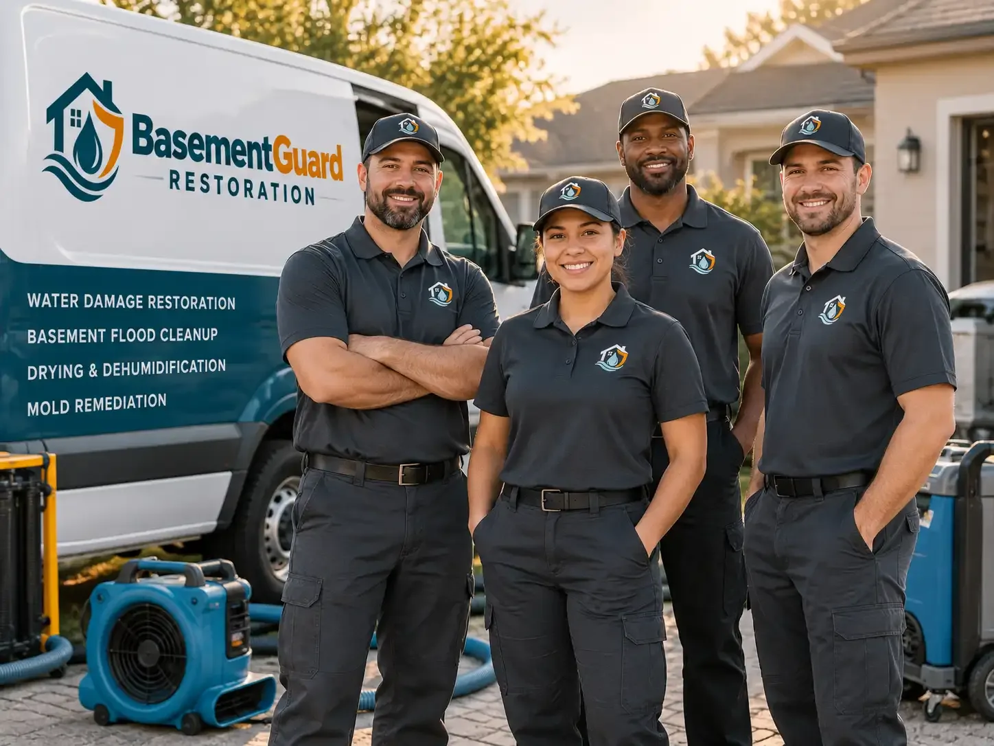 Basement Water Damage Restoration company in Wild Rose, WI